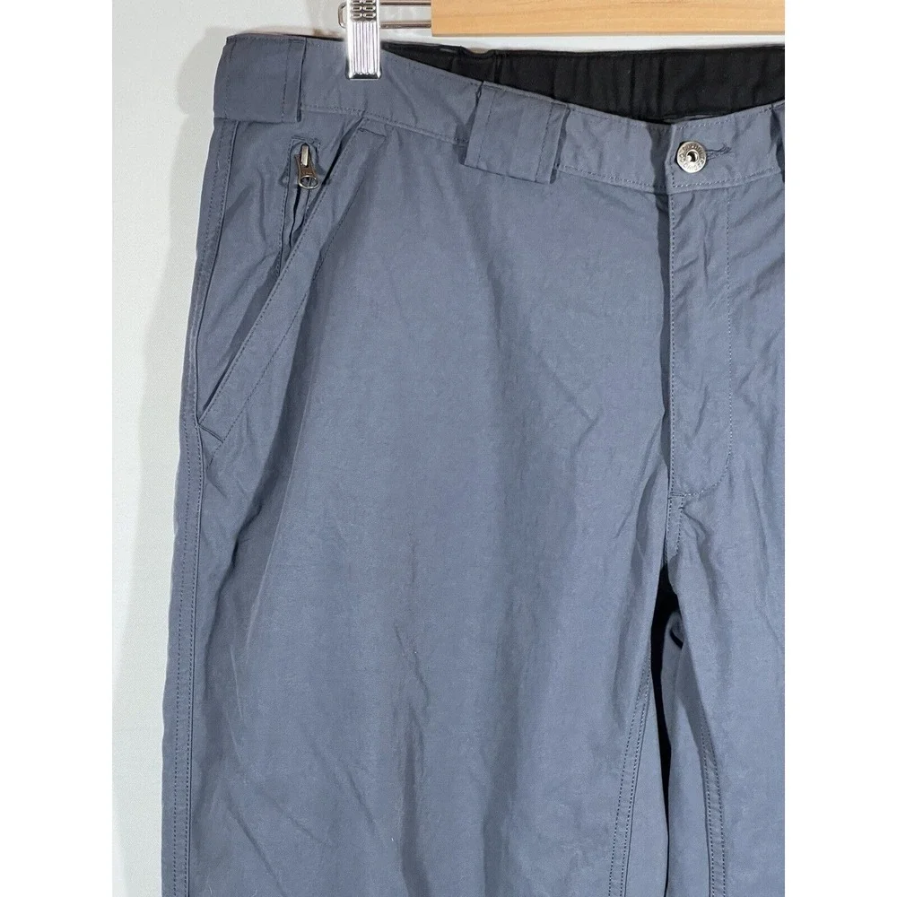 Duluth Trading Cargo Pants Mens XLx30‎ Blue Workwear Hiking Utility